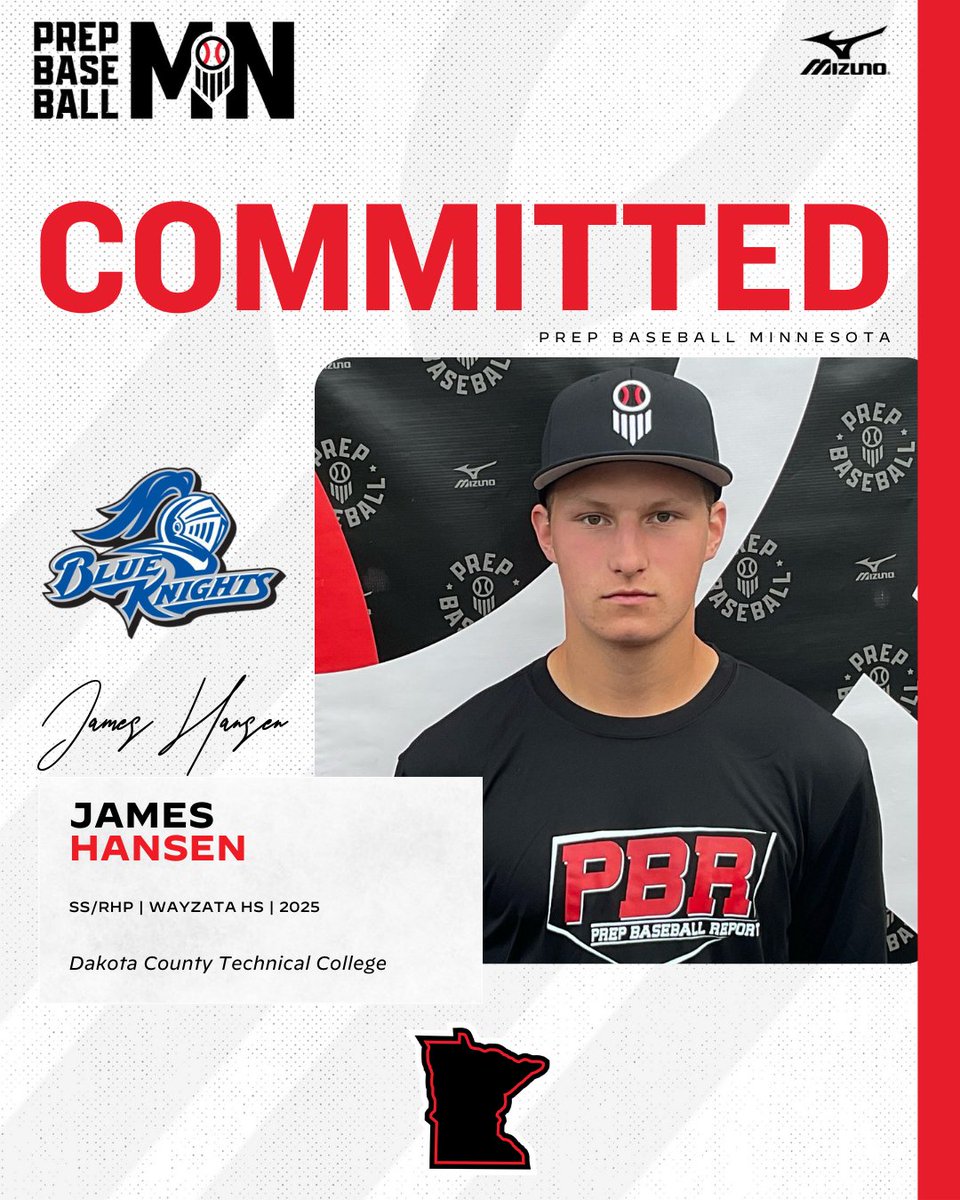🎓𝐂𝐨𝐦𝐦𝐢𝐭𝐦𝐞𝐧𝐭 𝐖𝐚𝐭𝐜𝐡🎓

James Hansen (2025, SS/RHP, <a href="/wtbaseball2023/">Wayzata Trojans Baseball</a>) commits to Dakota County Technical College.

👤 loom.ly/4dhV1nE

<a href="/James_Hansen33/">James Hansen</a> ✖️ <a href="/BaseballDctc/">DCTC Baseball ⚔️</a>
