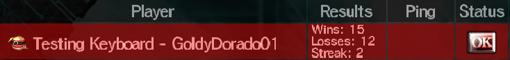 First time I get a positive winstreak on keyboard🥰