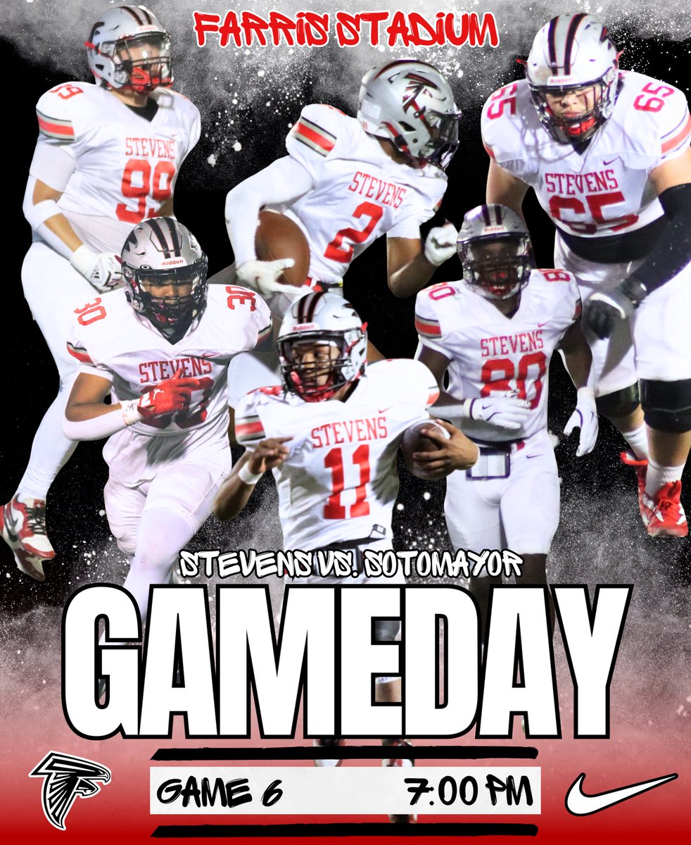 🗣️IT’S GAME DAY!

🆚 Sotomayor
🏈 7:00 PM
📍Farris Stadium

#WeAreDFB | #DemFalconBoyz