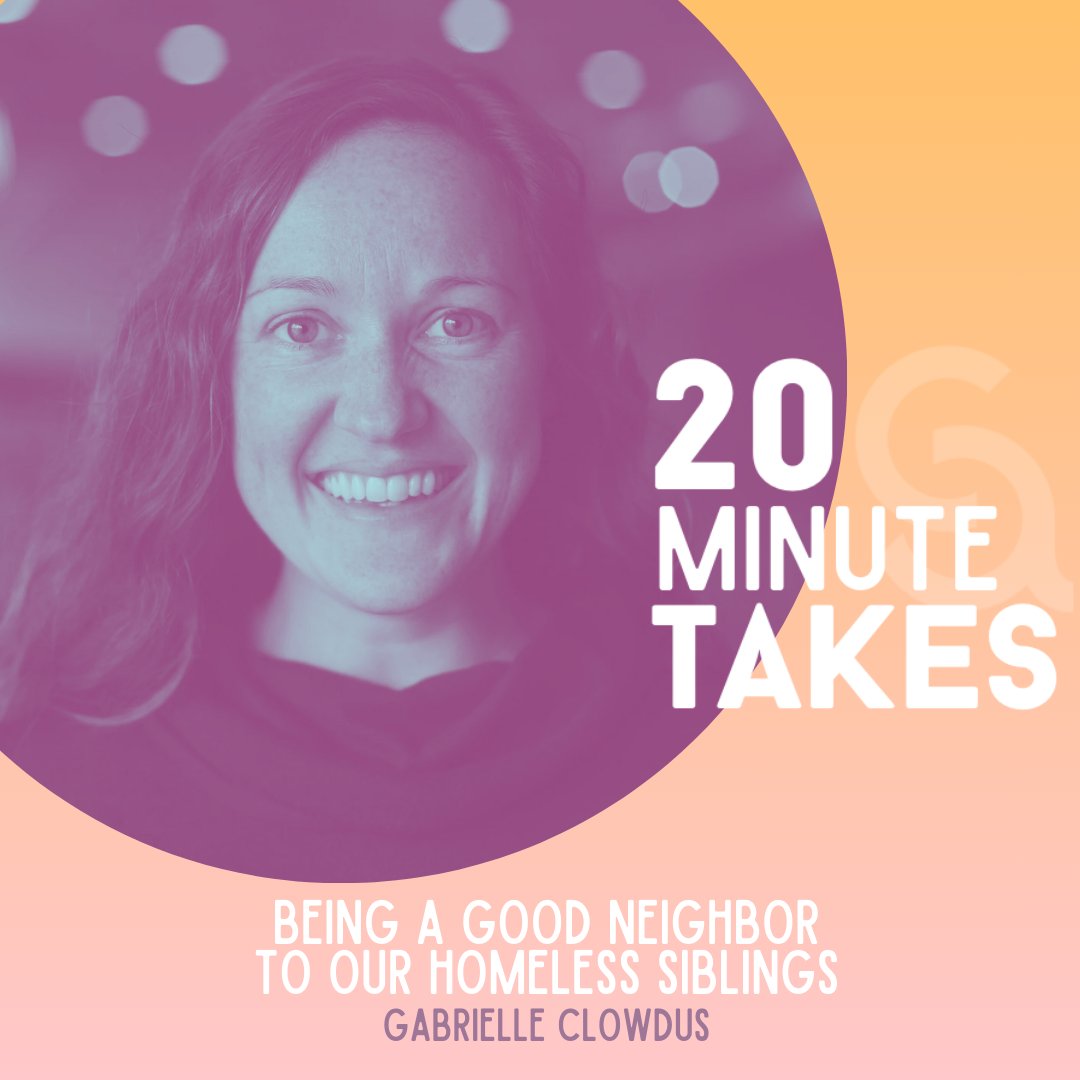 "Society has no imagination for a proper place to welcome them in."⁠
⁠
Don't miss this inspiring conversation with Dr. Gabrielle Clowdus on #church, #homelessness and spiritual sickness! 

l8r.it/7oPs