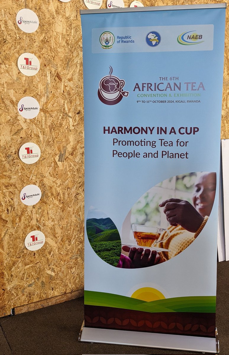 p_dusabimana's tweet image. Earlier today, I had an opportunity to attend the @teaconvention and Exhibition event at #KCEV. This event gathered to explore and resolve the challenges facing the Tea industry today.

Theme: "Harmony in a Cup: Promoting Tea for People and Planet"

#AfricaTeaConvention #ATCE2024