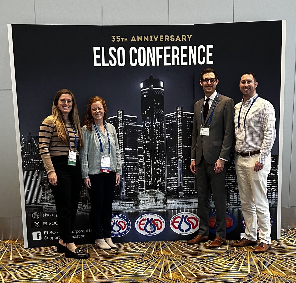 UTK_PCCM's tweet image. Our Chief Fellow, Dr Sam Treat and our ECMO team, presenting at the recent 35th ELSO @ELSOOrg conference in Michigan
“Road Rash: A Case of MVC Resulting in Cardiac Arrest
and Pneumonectomy Supported by VA ECMO”
Making us proud!
