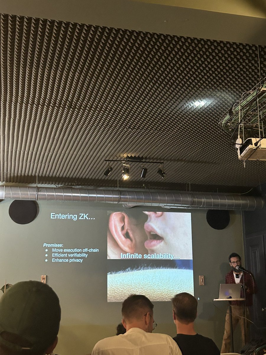 talianotnatalie's tweet photo. This is what a presentation looks like when developed by a passionate Italian 🫶🏻😂@AngeloCapossele @RiscZero #zkhackmeetup @zeroknowledgefm https://t.co/PEVlswDJDa