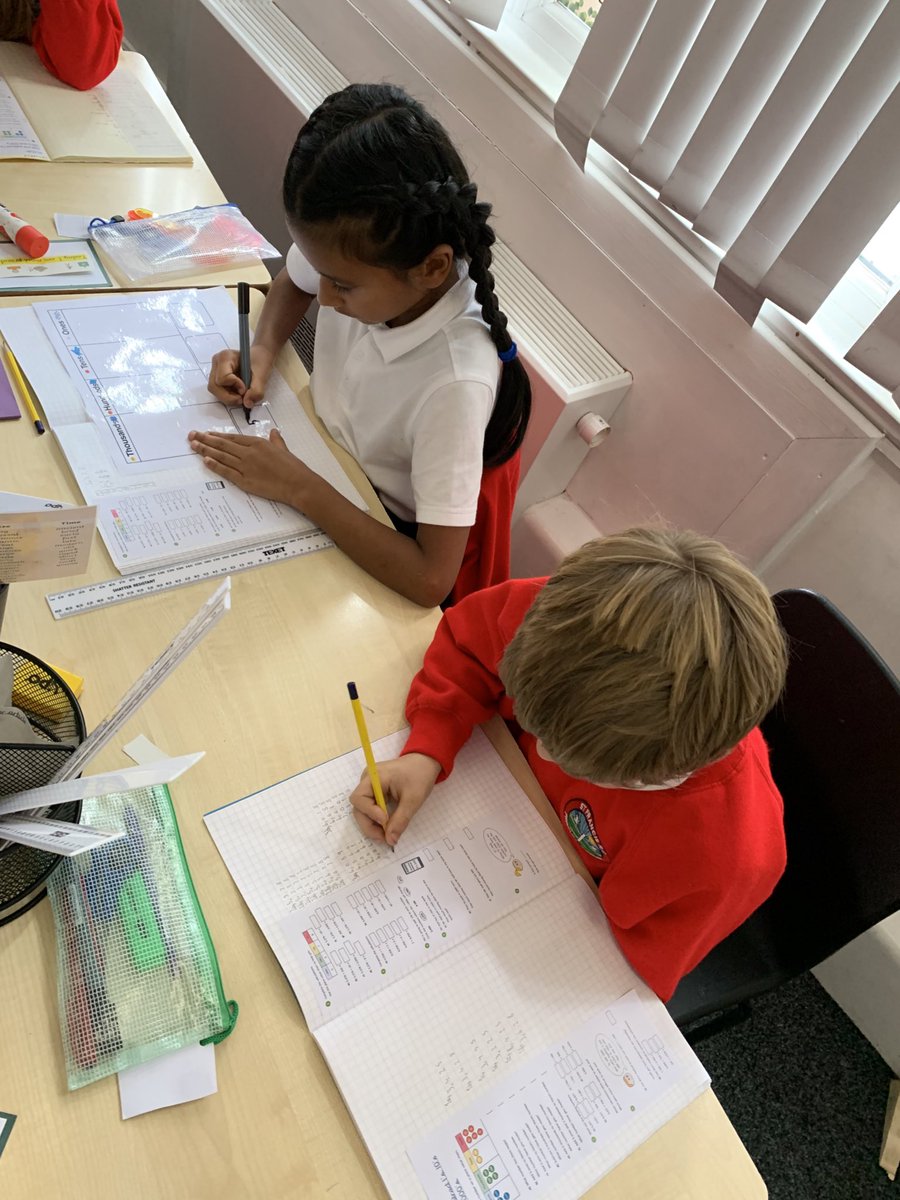 stfrancisgorton's tweet image. In Year 4 we love maths. We love how we can use different methods but still complete the same calculation. Today we had pupils using manipulatives, the column method and mental maths but all arriving at the same answer.
#stfrancismaths #mathsiscool