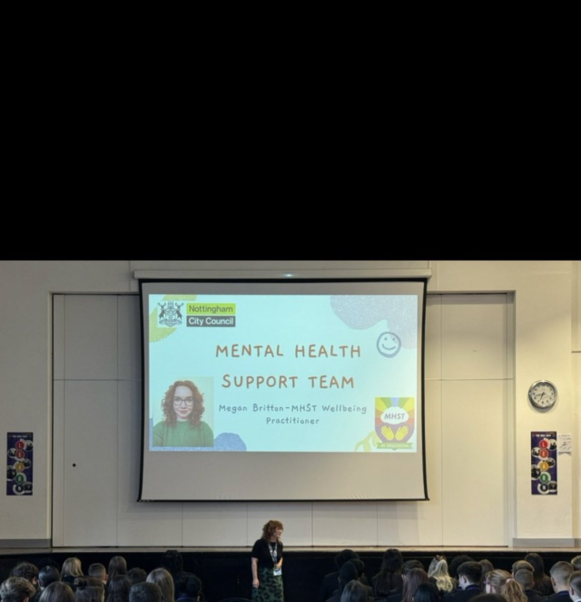 AlanaWatto's tweet photo. TODAY IS WORLD MENTAL HEALTH DAY! Assemblies taking place @Bluecoat_B_dale  with our lovely MHST team @DrMaddi1 
#WorldMentalHealthDay https://t.co/JCTuqmFWQe