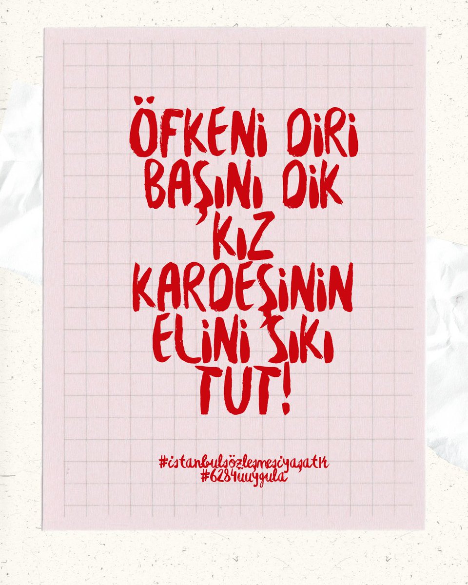 öfkeni diri başını dik kız kardeşinin elini sıkı tut #şiddetdildebaşlar #yasayıuygulakadınıyaşat