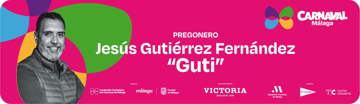Carnaval de Málaga (@carnavalmlg) on Twitter photo 🎭¡Toda una estirpe carnavalera.  Una familia. Un legado. Una saga! 
🎊El pregonero del #CarnavalMLG es <a href="/jesusgutierre67/">Jesús Gutierrez</a> 
🎉¡La calle será tuya y esperamos con ganas tu palabra! 🎭¡Toda una estirpe carnavalera.  Una familia. Un legado. Una saga! 
🎊El pregonero del #CarnavalMLG es <a href="/jesusgutierre67/">Jesús Gutierrez</a> 
🎉¡La calle será tuya y esperamos con ganas tu palabra!