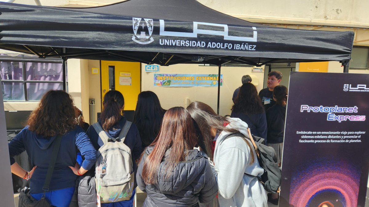 Estas semanas hemos ido a colegios de la V Región con nuestro video juego🎮 VR🥽 Protoplanet Express

La/os estudiantes pudieron conocer cómo se forman los planetas🪐

¿Ya lo probaste?  Bájalo gratis en store.steampowered.com/app/2601120/Pr…

<a href="/ArtesLiberalUAI/">Artes Liberales UAI</a> <a href="/informaticaUSM/">Departamento de Informática USM</a> <a href="/UAI_VINA/">UAI - Viña del Mar</a>