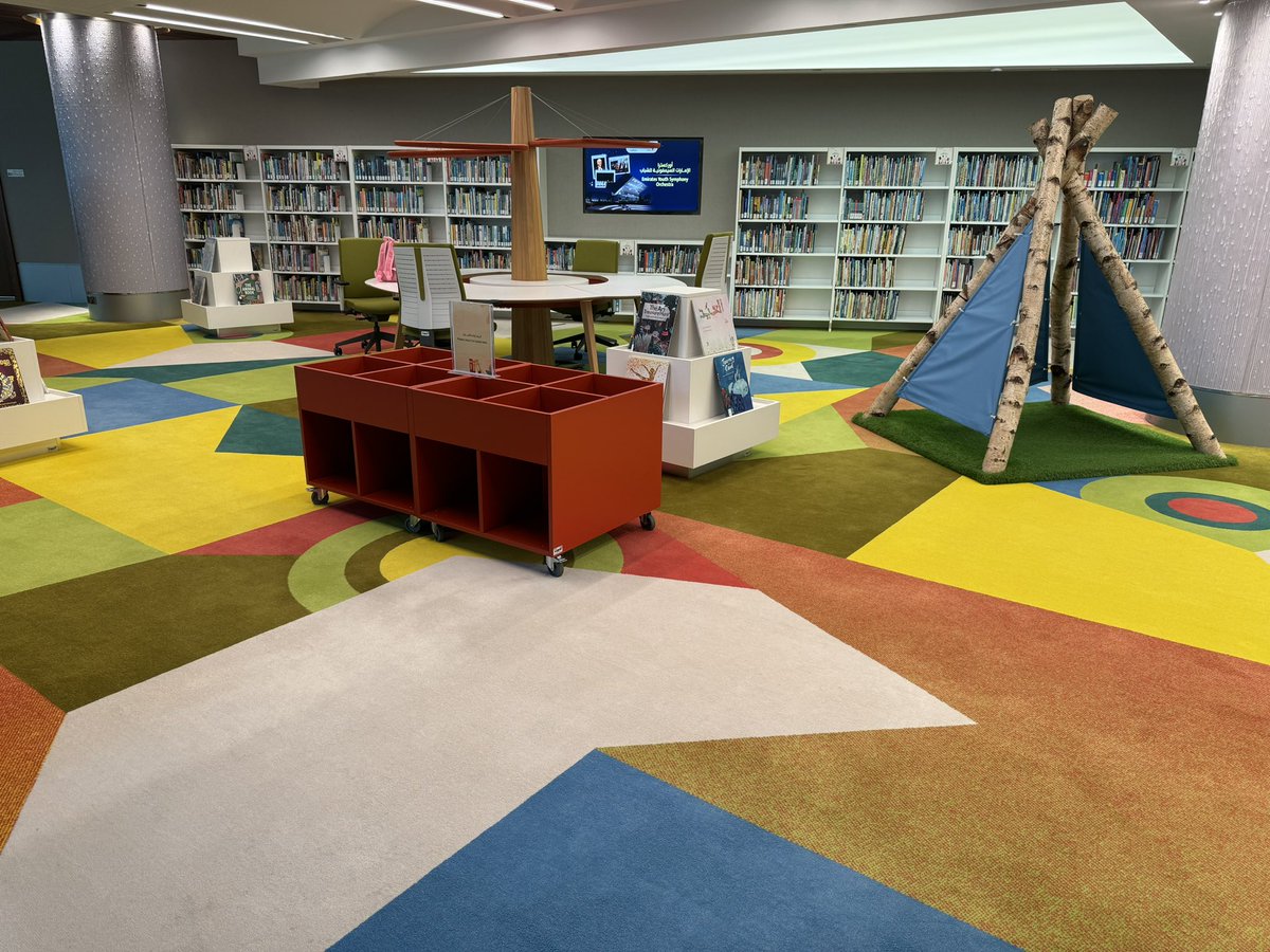 dalvipragati's tweet image. Among the most exquisite libraries I&apos;ve ever seen.

#mohammedbinrashidlibrary #dubai 
#design #architecture #children