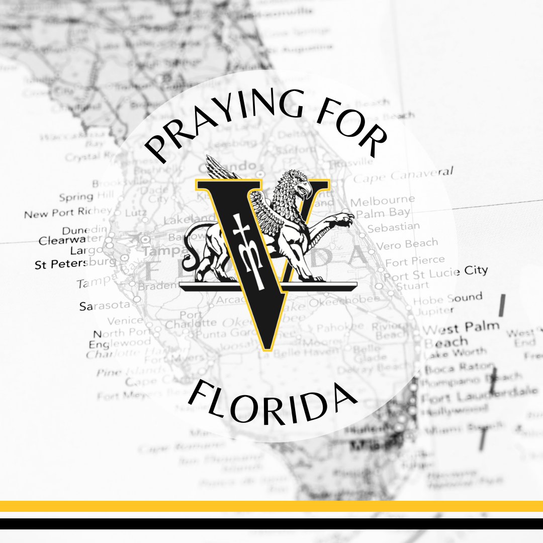 vianneygriffins's tweet photo. Our hearts and prayers are with all alumni and members of the Vianney family who have been affected by the hurricanes in Florida. May you find strength, comfort, and safety during this challenging time. #PrayingForFlorida https://t.co/4riU2dHjlh