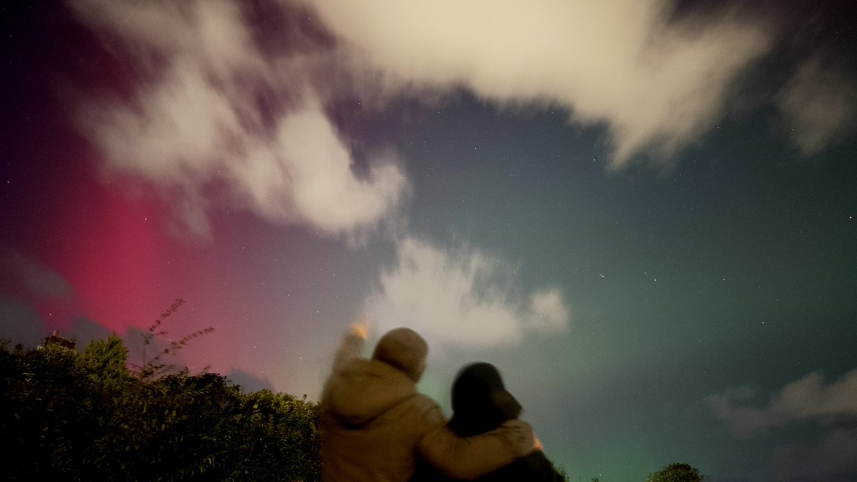 stateofgee's tweet photo. You're beautiful, Aurora ✨
So happy to finally see you! 🫶🏻

#auroraborealis https://t.co/lHg5OXuSXR