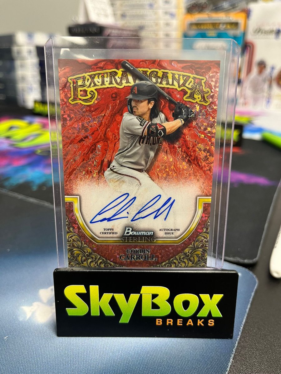 SkyboxCollect's tweet image. Felt Cute. Posted Our Hits from Our TikTok Breaks. Might Delete Later IDK.

In all seriousness Skybox Breaks has been on fire lately. Pulling the juiciest juice from our breaks. If you haven’t heard, we’re breaking on Tiktok!

#insertcards #bowmansterling #mlbcards #nflcards