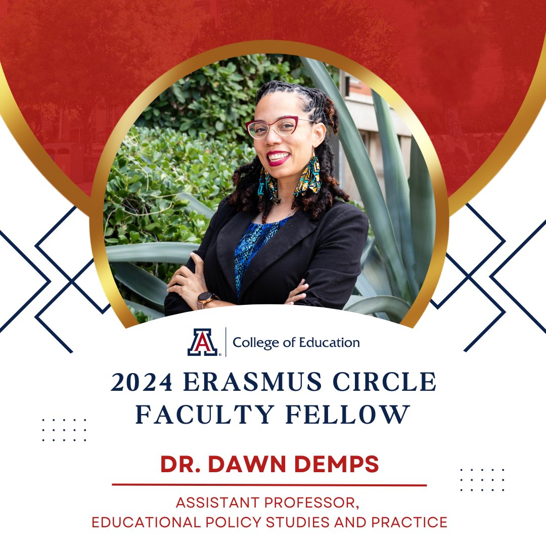 Join Dean Robert Berry in congratulating the 2024 Erasmus Circle Faculty Fellows! 🎉

👏👏 Dr. Kristin Gunckel &amp; Dr. Dawn Demps 

These outstanding faculty members are recognized for their excellence in research, teaching, and service. Congrats!