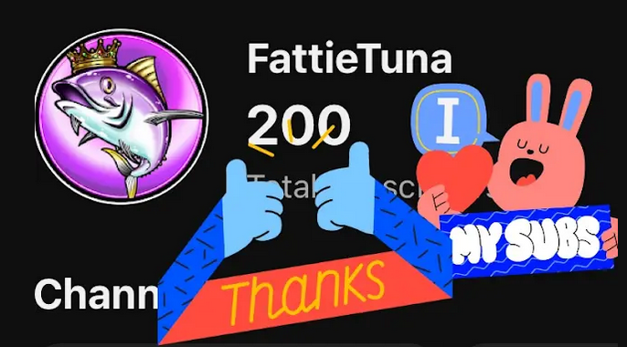 Ahh we reach 200 Subs on YT🥳🥳. Thanks for checking out the channel. Let's see what fun we can get it to😝