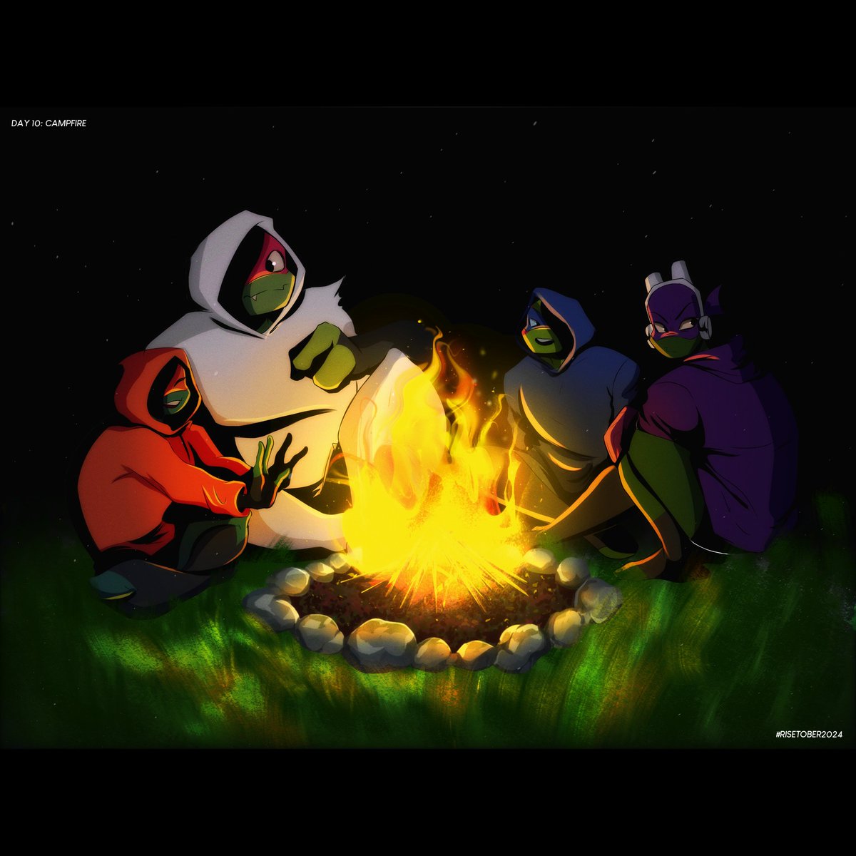 imvappa's tweet photo. 🎃 ; RISETOBER DAY 10.
the twins sensed something 👀

#Risetober2024 #riseofthetmnt #saveriseofthetmnt https://t.co/KdrERllWac