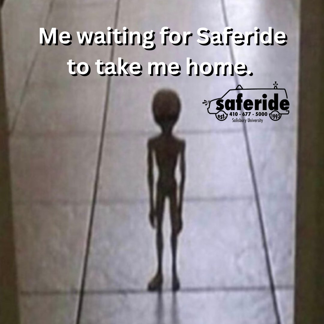 SUSaferide's tweet photo. Earthlings! We hope your weekend is out of this world. 🤭👽 Don’t forget to give us a call! 🛸 https://t.co/NIuzIn00z4