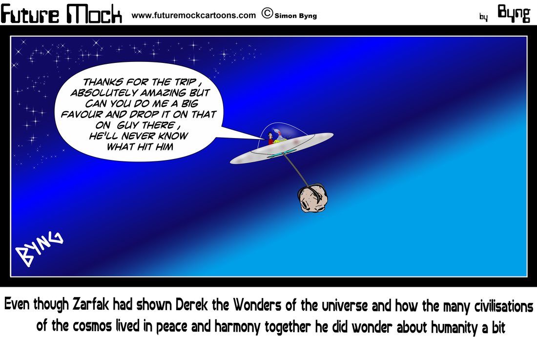 We will abuse their technology if aliens share it with us and use it for our own petty issues. They tried in District 9 #Aliens