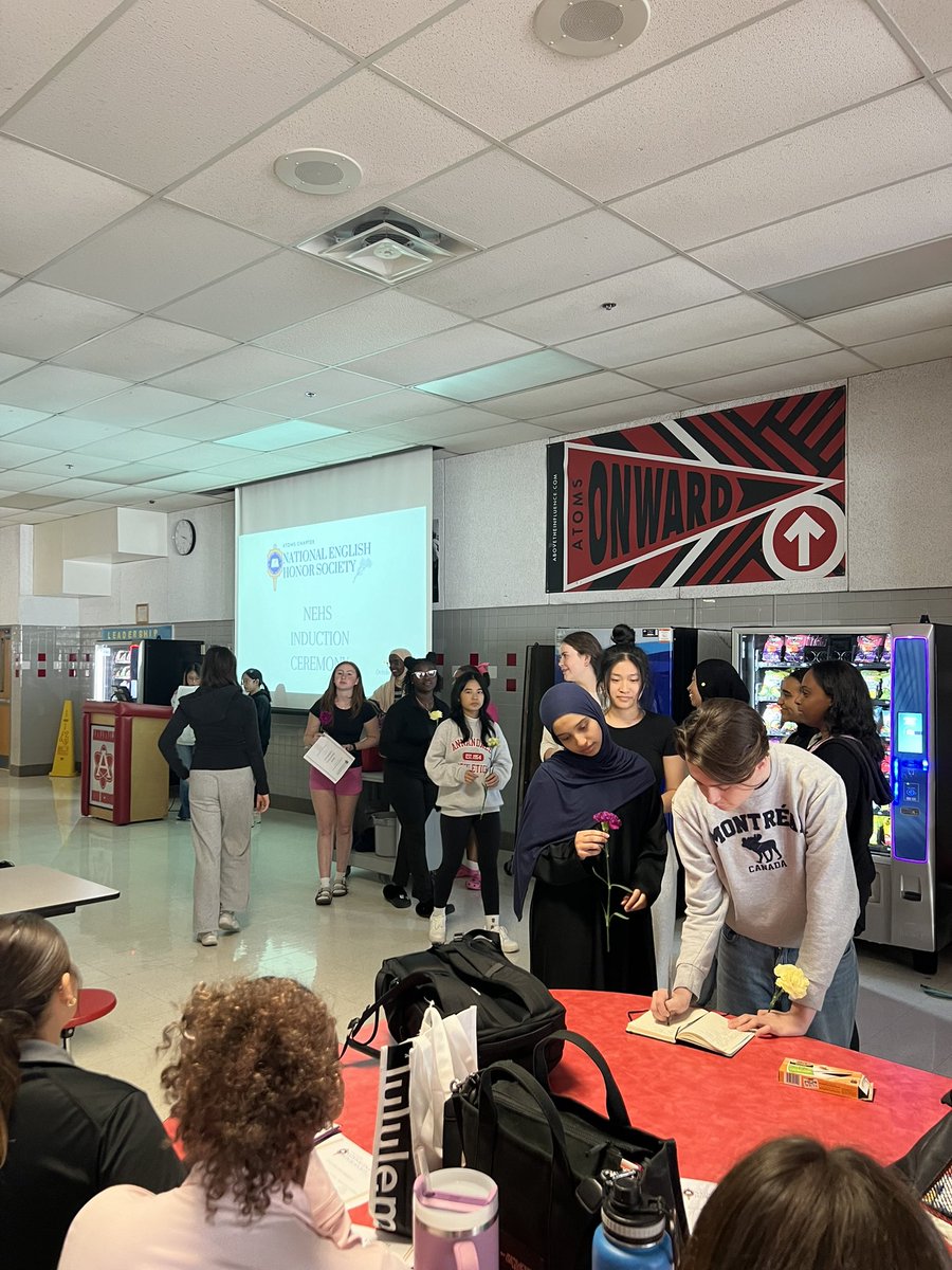 ms_englund's tweet image. The Annandale Atoms Chapter of National English Honor Society officially inducted 79 new members today! These students are amazing examples of academic leadership and commitment. #AtomNation @AnnandaleAtoms