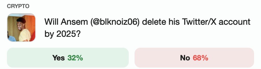 SpecMarkets's tweet image. 3x your money if @blknoiz06 deletes his twitter account by the end of the year