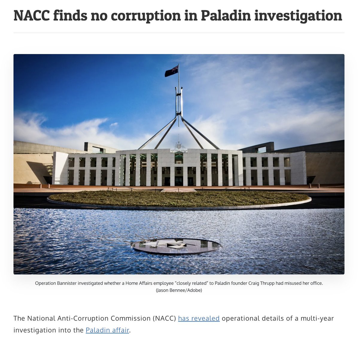 NACC hearings need to be public by default.

The best way to achieve this is to vote in more community independents so that they have balance of power in the next Parliament.

The major parties don't want a NACC with teeth. I wonder why?