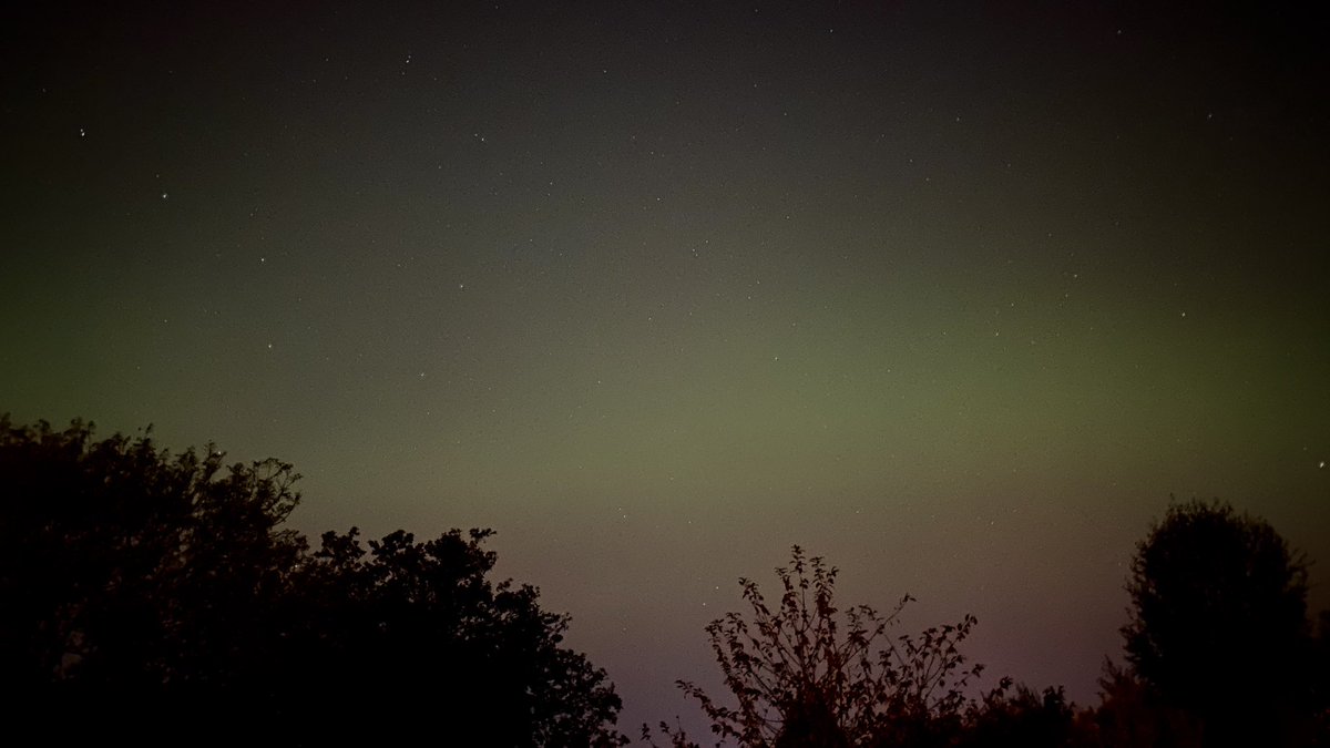 Aurora from Lancaster this evening.