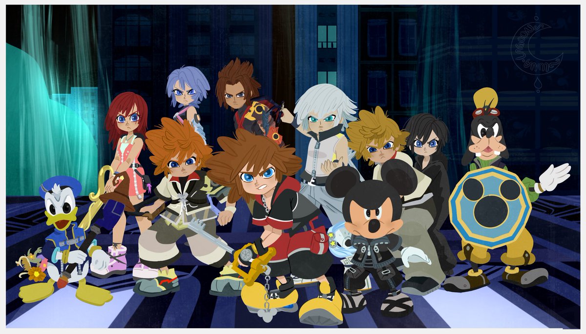 My friends are my power!
 #kingdomhearts