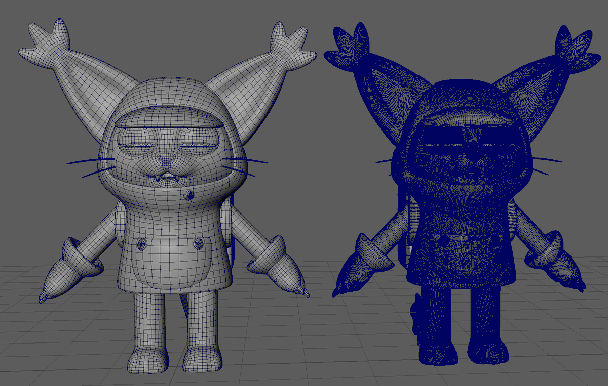 trevital237's tweet photo. #topology #lowpoly #maya #digimon #blacktailmon #cat #cute #toldby3 https://t.co/f2bhaKu9nC