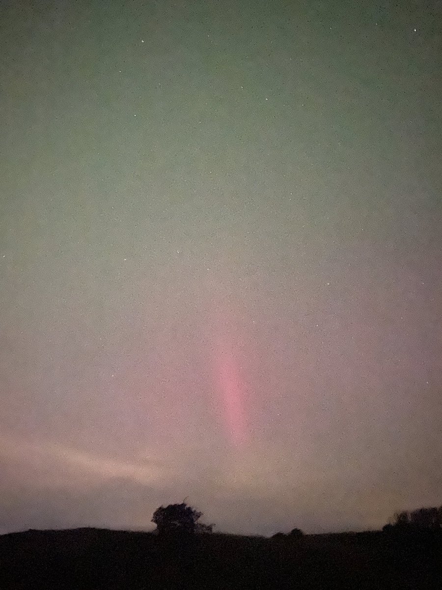 Beautiful aurora borealis tonight!