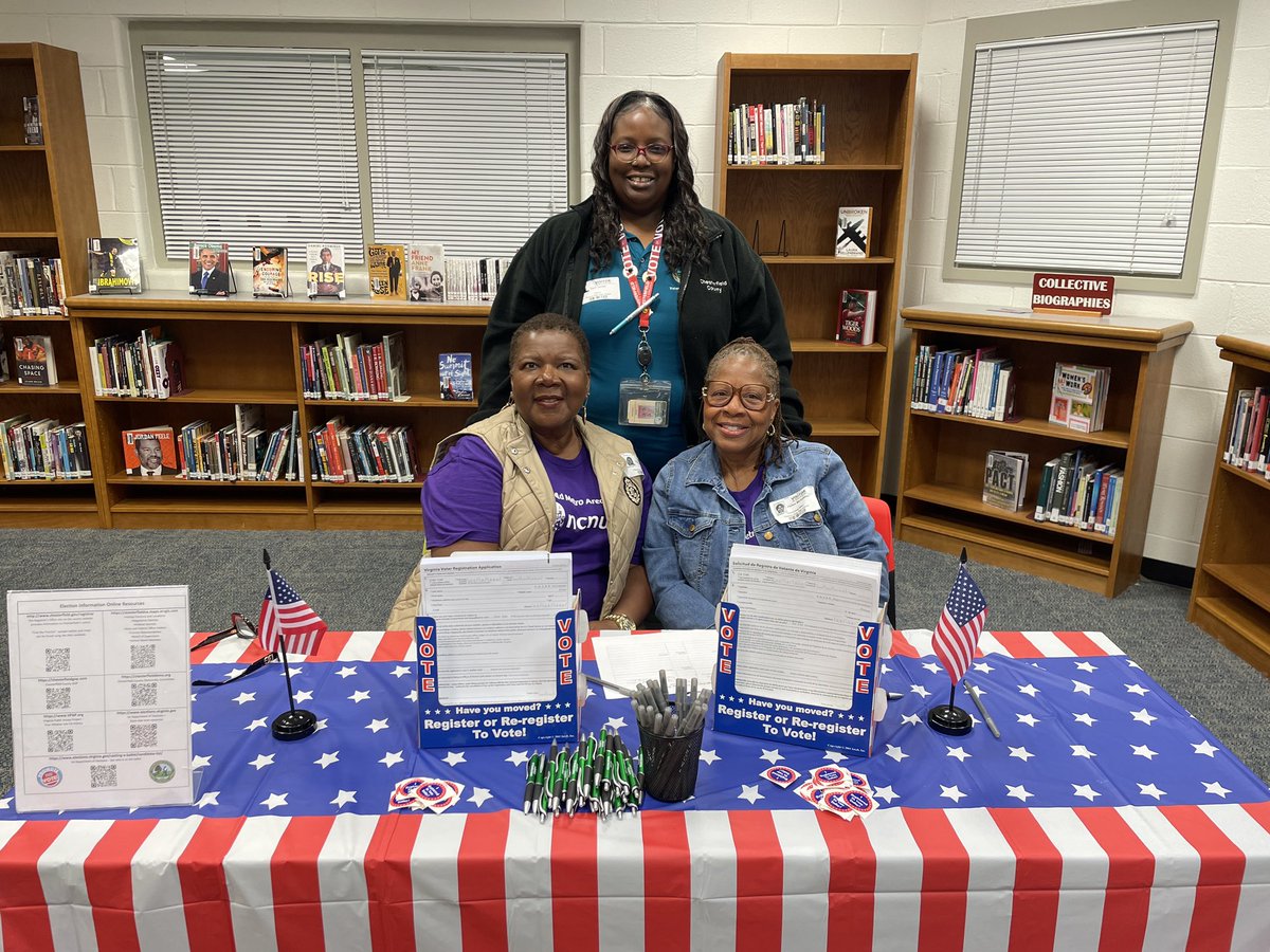 TDHS ReadsEverywhere (@tdhsreads) on Twitter photo Wow! Our Voter Registration Drive was a great success, thanks to all of the volunteers who came to help and speak with the students about the importance of voting and having your voice heard. #tdhsreadseverywhere #ccpslibraries #igknightthelight @gotdknights <a href="/ajmclaurin4/">Anthony McLaurin</a> Wow! Our Voter Registration Drive was a great success, thanks to all of the volunteers who came to help and speak with the students about the importance of voting and having your voice heard. #tdhsreadseverywhere #ccpslibraries #igknightthelight @gotdknights <a href="/ajmclaurin4/">Anthony McLaurin</a>