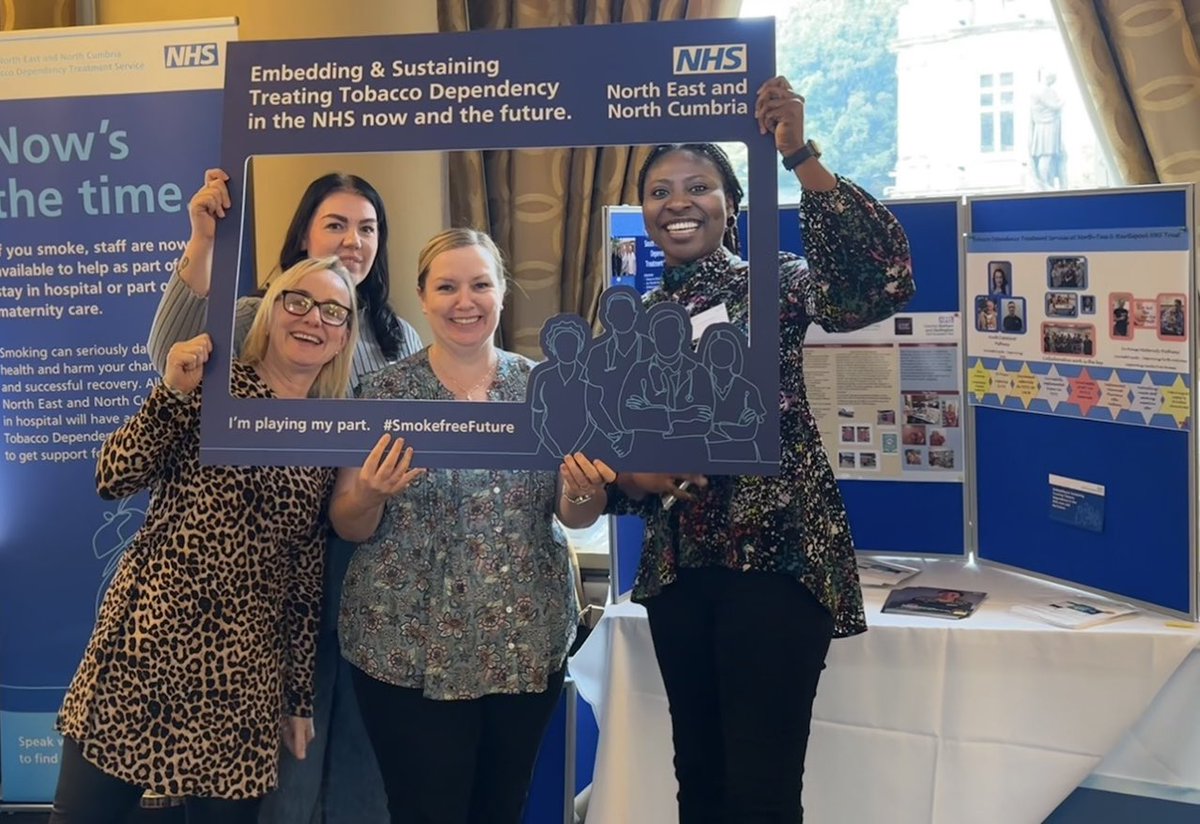 Juliebardsley7's tweet image. Sharing best practice of TDTS at NTHFT and learning from regional peers to sustain &amp;amp; improve our service. Lucky to have such a fab team 🚭🫶 @NTeesHpoolNHSFT @SmokefreeNHS_NE @FreshSmokeFree