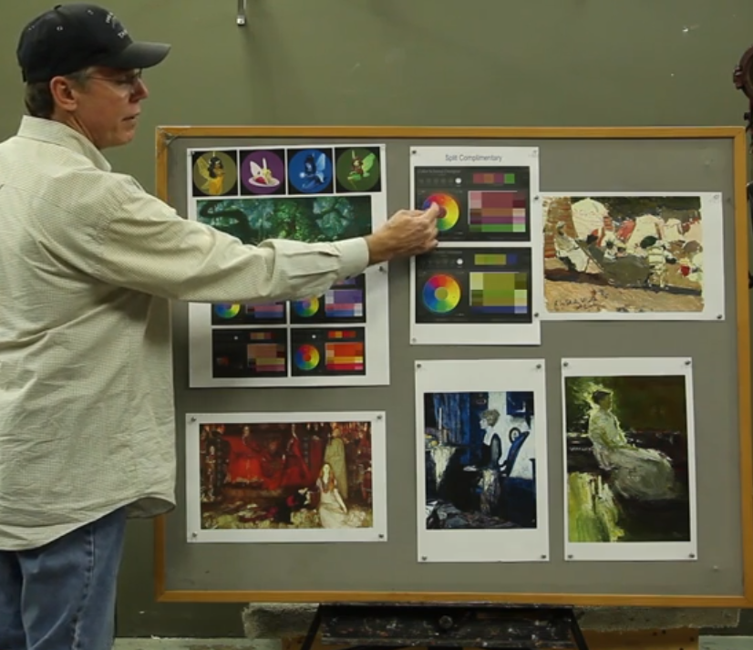 laafa's tweet image. Check out this FREE 20 minute lecture on analogous and split-complementary colors, a part of instructor Bill Perkins class "Color and Composition" on ArtSchoolVideos.com! ⁠
⁠
artschoolvideos.com/unit/analogous…