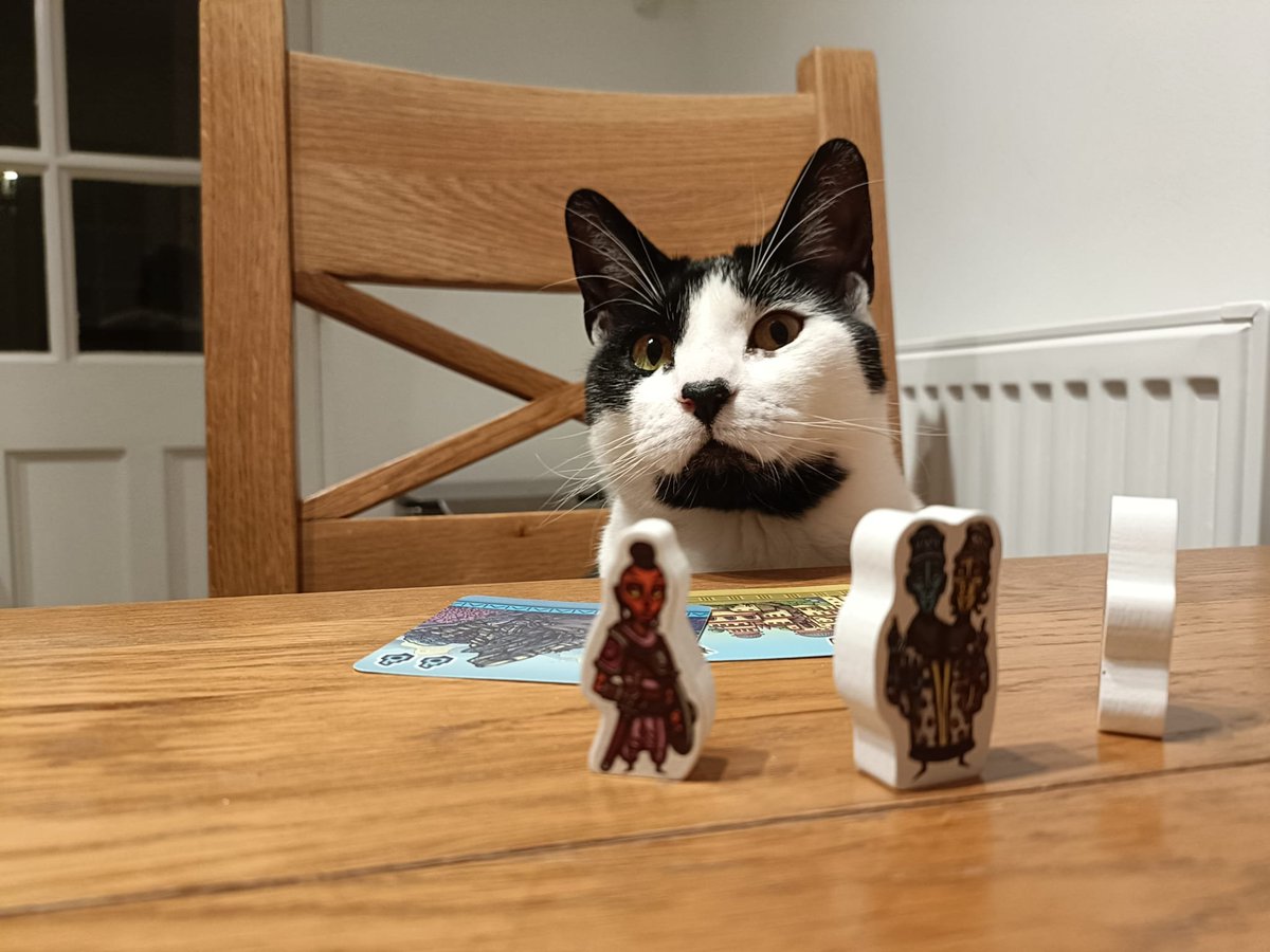 Love to spend the evening catching up with friends, playing some games, even teaching this lil' guy