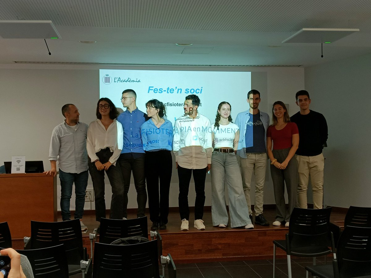 JordiCalvoSanz (@jordicalvosanz) on Twitter photo Avui Jornada Interuniversitària a la #SCBF Societat Catalano Balear de Fisioteràpia
Gran exposició del projecte de recerca 👏💪 de la nostra companya fisioterapeuta alumni Luz Colmena <a href="/luz_colmena/">Luzcolmena</a> representant del <a href="/TecnoCampus/">TecnoCampus</a>
#fisioteràpiaambciencia Avui Jornada Interuniversitària a la #SCBF Societat Catalano Balear de Fisioteràpia
Gran exposició del projecte de recerca 👏💪 de la nostra companya fisioterapeuta alumni Luz Colmena <a href="/luz_colmena/">Luzcolmena</a> representant del <a href="/TecnoCampus/">TecnoCampus</a>
#fisioteràpiaambciencia