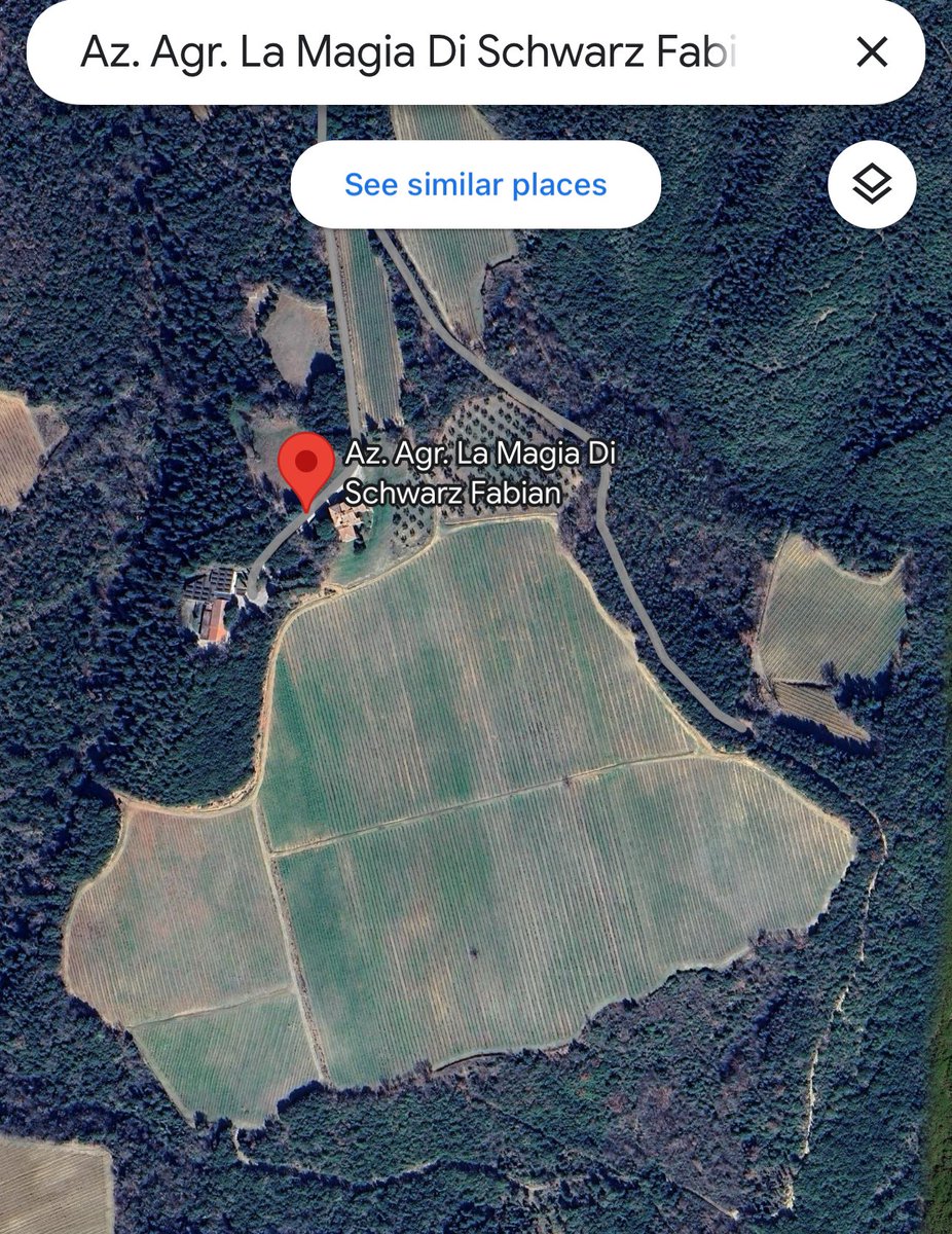 A nice treat from our La Magia visit was a surprise tasting of their single vineyard Brunello, “Ciliegio”. It’s considered the pinnacle or “cherry” of their winemaking. A spectacular Sangiovese from their oldest vines, noted by the lone cherry tree seen in the vineyard &amp; map.