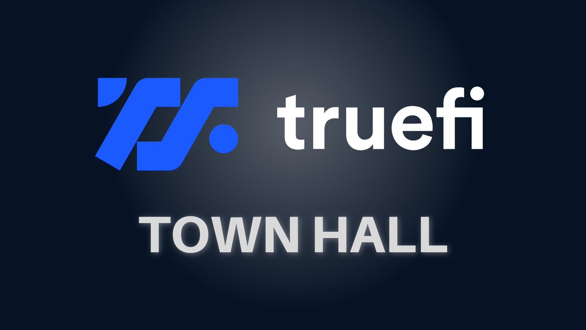 TrueFiDAO's tweet image. It’s clear that TrueFi has established itself as a leader in the onchain credit and RWA market — setting the standard for decentralized lending.

Now, with a renewed team and long-awaited strategic roadmap, TrueFi is back, positioned to combine the strengths of traditional…