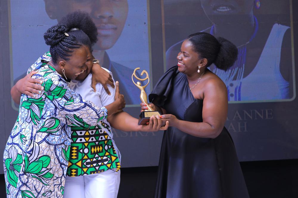 MEMPROWUganda's tweet photo. As we celebrate #IDG2024, we are proud of our @MemprowGirls for their outstanding achievement at the #GCAAwards. #Jessica from @DistrictNebbi took home 2nd runner-up #SurvivorAward, @LetasiE12135 1st runner-up in the overall #NationalGCA & @ClaraDominico98 took #InnovationAward https://t.co/kGri3YMXW6