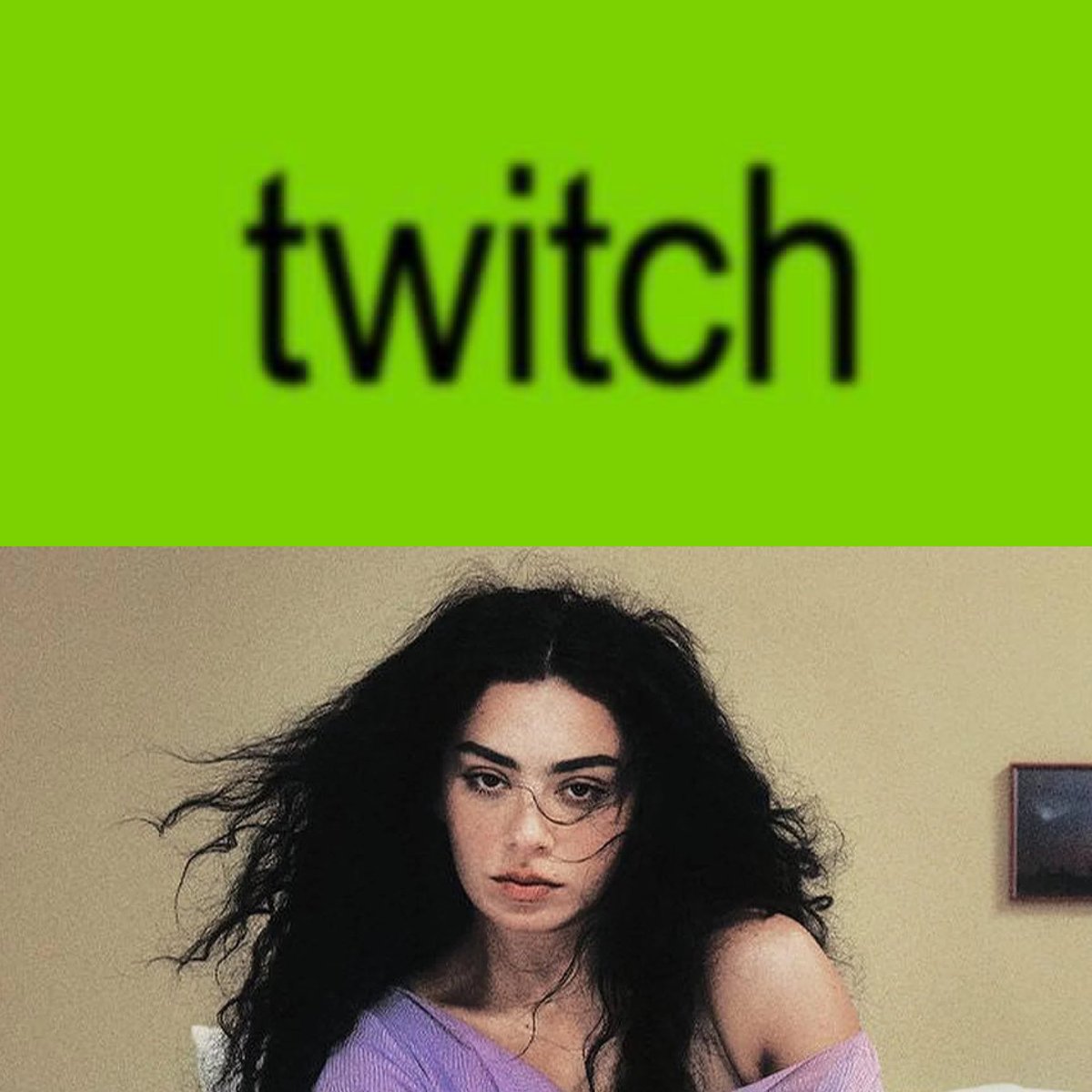 PopCrave's tweet photo. Charli xcx is currently live on Twitch playing the ‘BRAT’ remix album. https://t.co/qYST1ieiDF