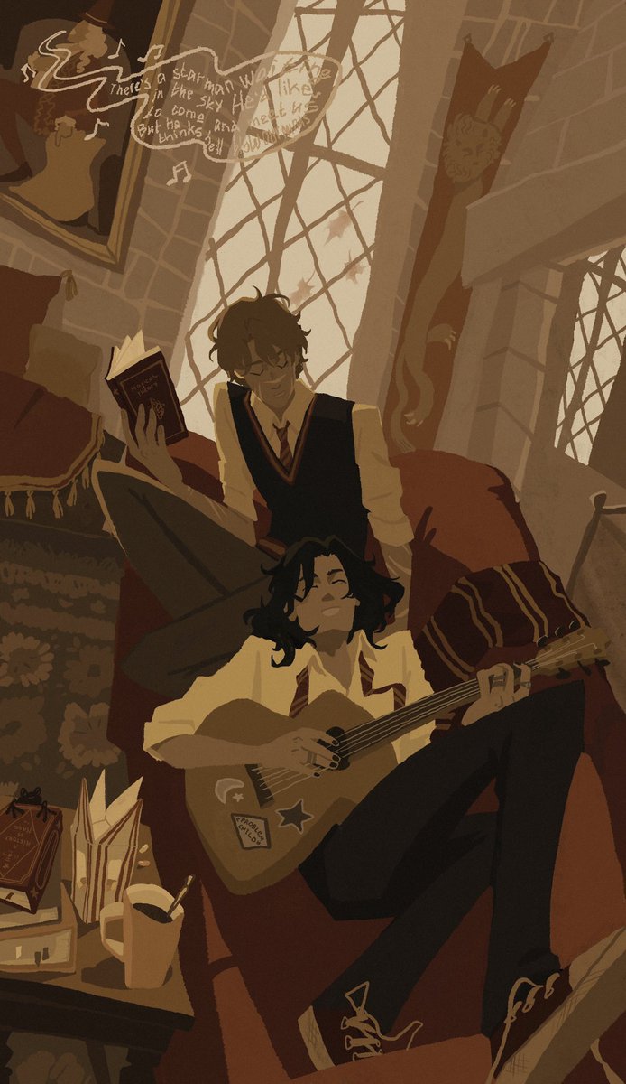 there’s a starman💫
#wolfstar #marauders #remuslupin #siriusblack