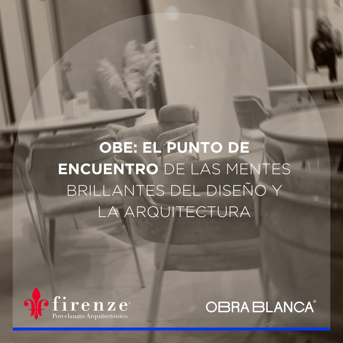 Firenzeworld's tweet image. Obra Blanca Expo es la oportunidad para arquitectos poder compartir y acercarse a los distribuidores y productores de los mejores materiales arquitectónicos. Del 15 al 17 de Oct. en Santa Fe, CDMX.
#porcelanatoarquitectonico #porcelanato #arquitectura #diseñointeriores #firenze