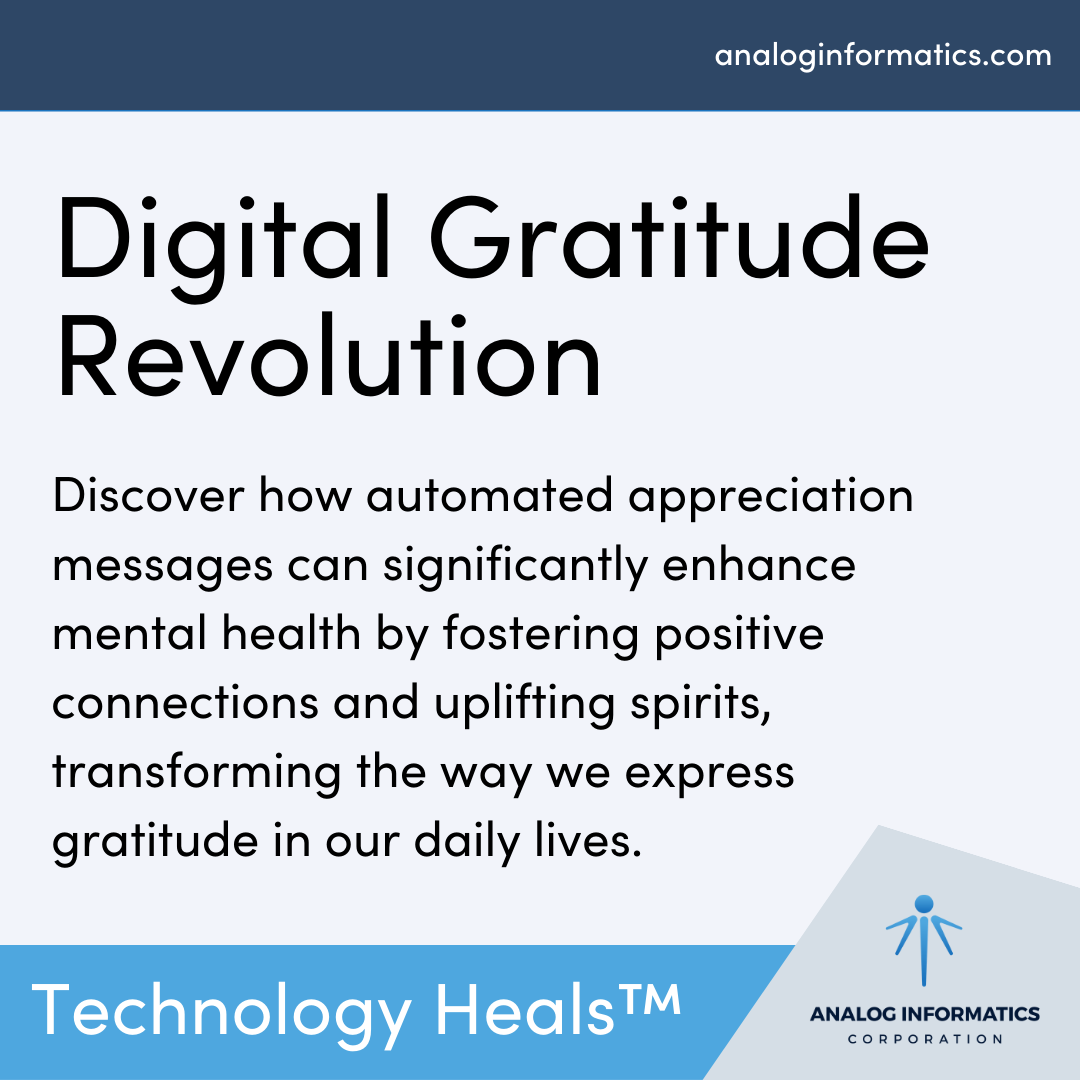 AnInformatics's tweet photo. Automated patient engagement system in Mental Health keeps the conversation going, reducing no-shows and enhancing patient safety. With technology on our side, we’re not just improving outcomes creating a supportive environment where everyone thrive!https://t.co/Ah5CFQqASc https://t.co/kB7ABqYxPq