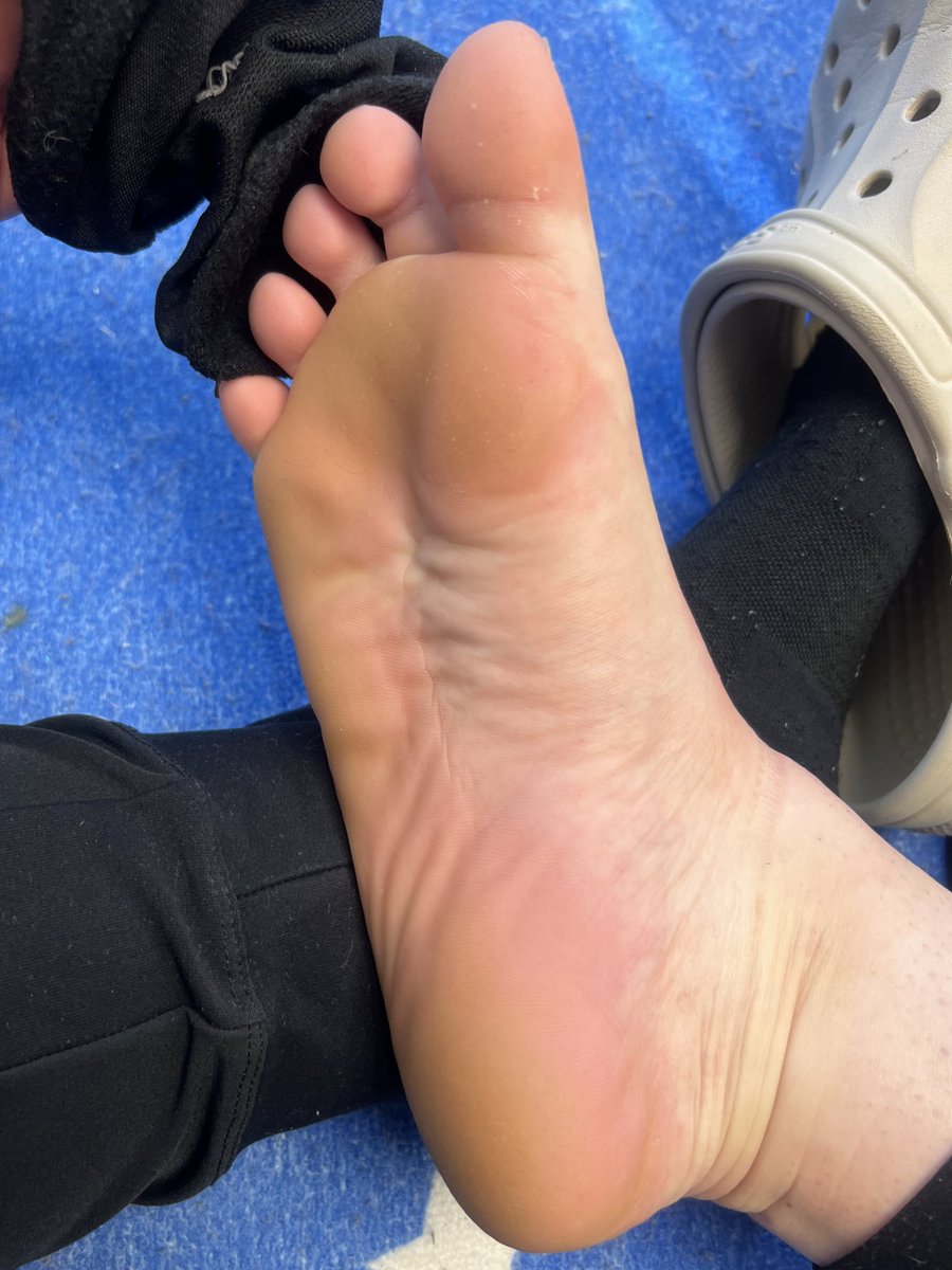 TwoPrettyFeet's tweet image. Getting a little smelly after a long day. Who wants to give them a sniff?