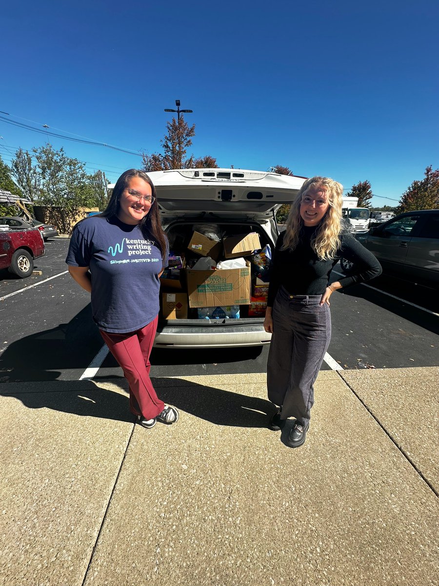 DrJWEvansJr's tweet photo. A huge THANK YOU to our friends @WoodfordCoPS @ksbanews @KimMichele_  &amp; our other anonymous donors for their incredible generosity to support hurricane #helene relief efforts! We’re beyond grateful for all the support! @KEDC1 @KEDCGrants https://t.co/E2Kqn2QMP8