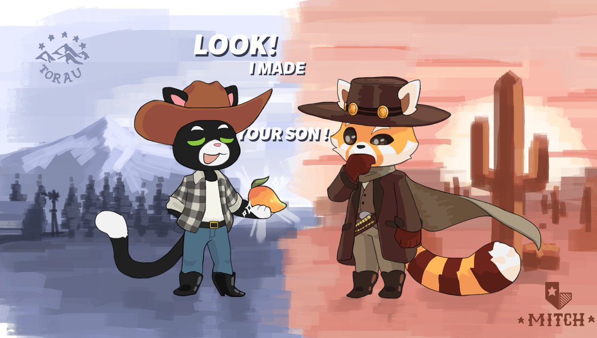 the Rancher and the Outlaw
(nice hat pardner 🤠)
#superanimalroyale