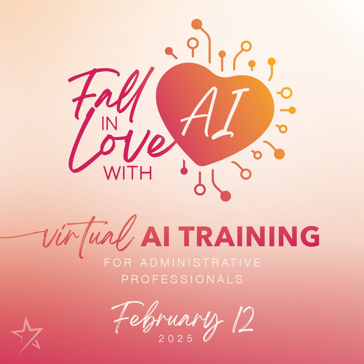On February 12th, we’re bringing you an exclusive virtual training, Fall In Love With AI, designed specifically for administrative professionals. Discover how AI can transform your daily tasks, boost your productivity, and elevate your career. Learn more: bit.ly/4eTSyjO