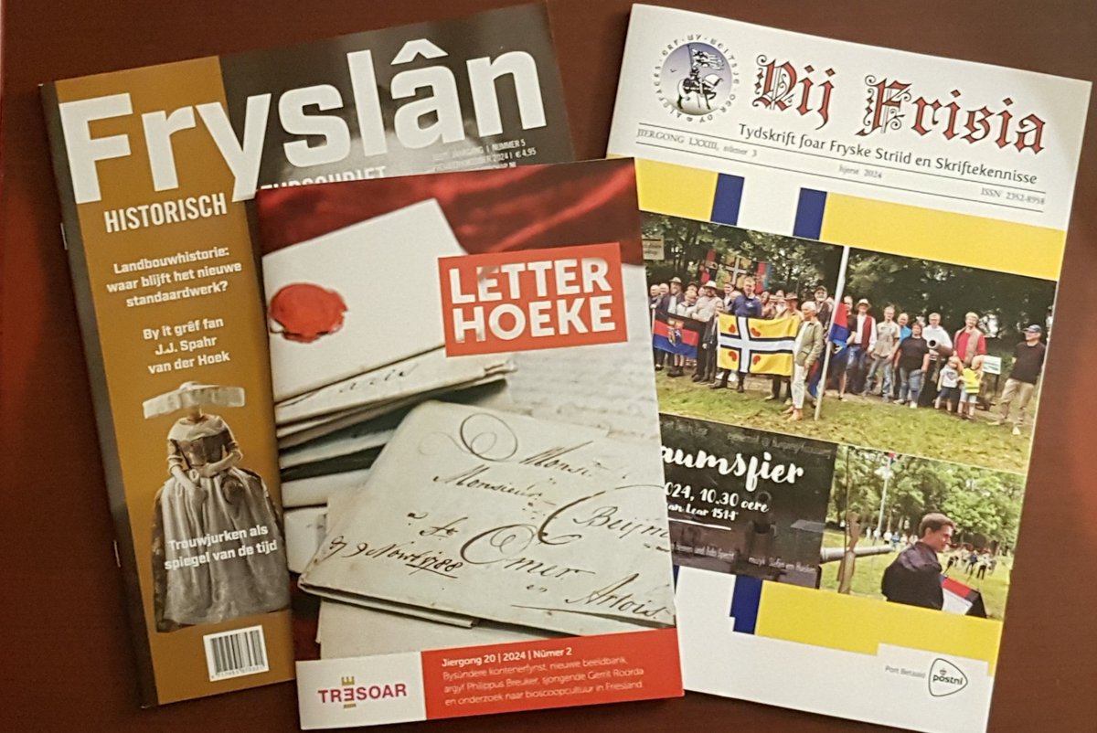 It lêsfoer foar it wykein; ik haw it der mar wer drok mei 😉 <a href="/KFGenootschap/">Fries Genootschap</a> <a href="/Tresoar/">Tresoar</a> <a href="/JongFriezen/">Jongfryske Mienskip</a> <a href="/HTFryslan/">HTFryslan</a> 

#FryskX