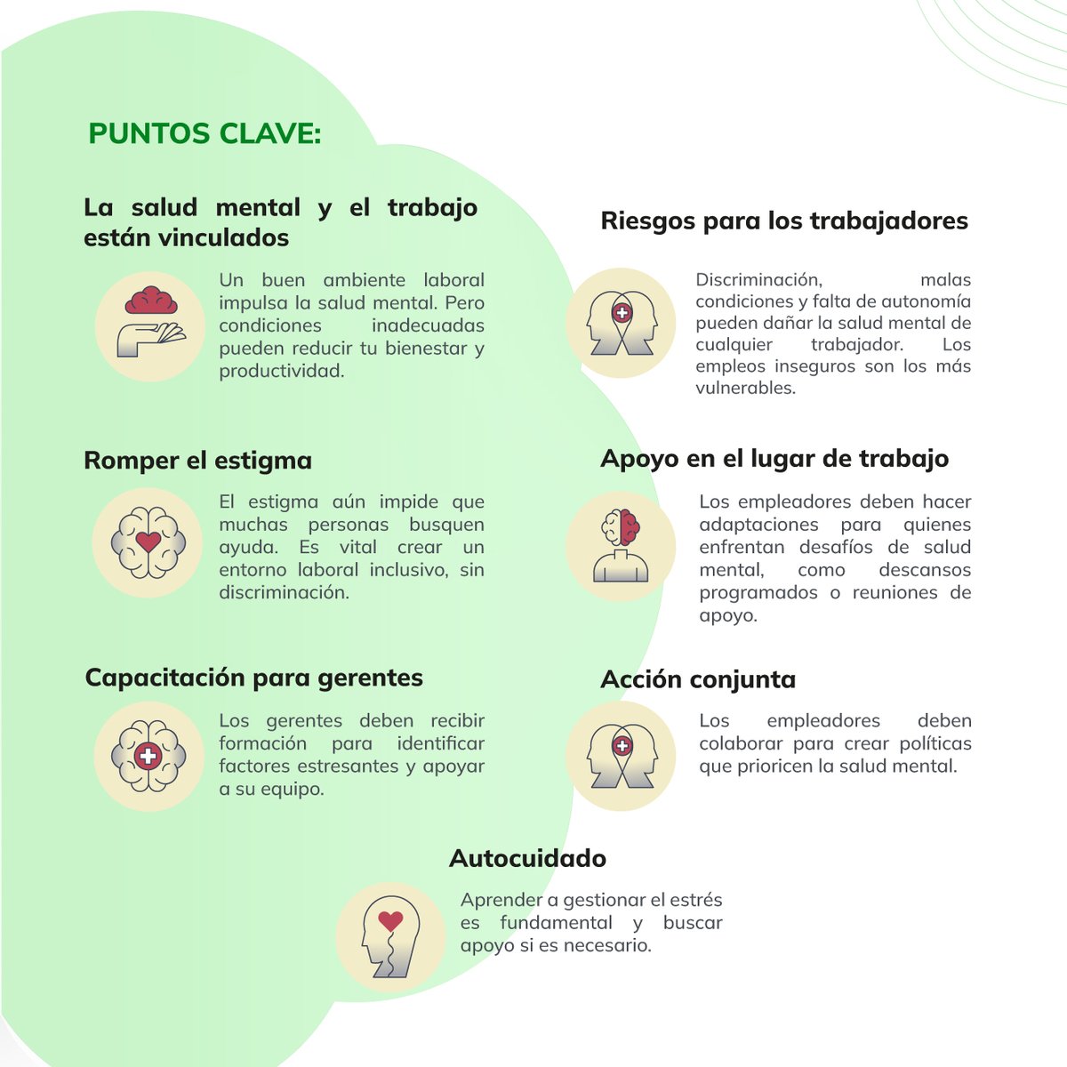 SumariAsociados's tweet photo. 🗓️🧠 El Día Mundial de la Salud Mental se celebra el 10 de octubre. Este año, la OMS nos invita a reflexionar sobre un tema crucial: “Es tiempo de priorizar la salud mental en el lugar de trabajo.” https://t.co/FGZwDdhc33