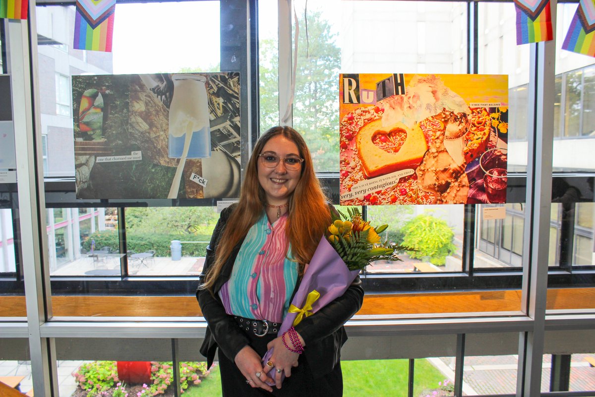 Last week we celebrated National Coming Out Day in collaboration with the LGBTQIA+ centers!

Stop by our office this month to see our exhibition, "Affirming Queer Joy", featuring BU students, staff, and alumni works ✨