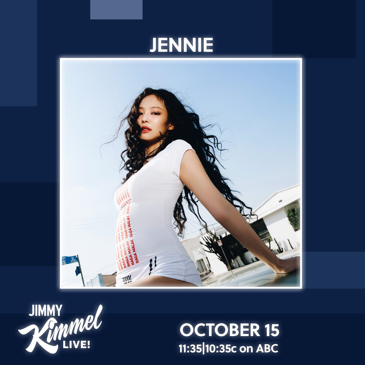 Jennie_HQ's tweet image. .@JimmyKimmelLive 🧡

#Mantra