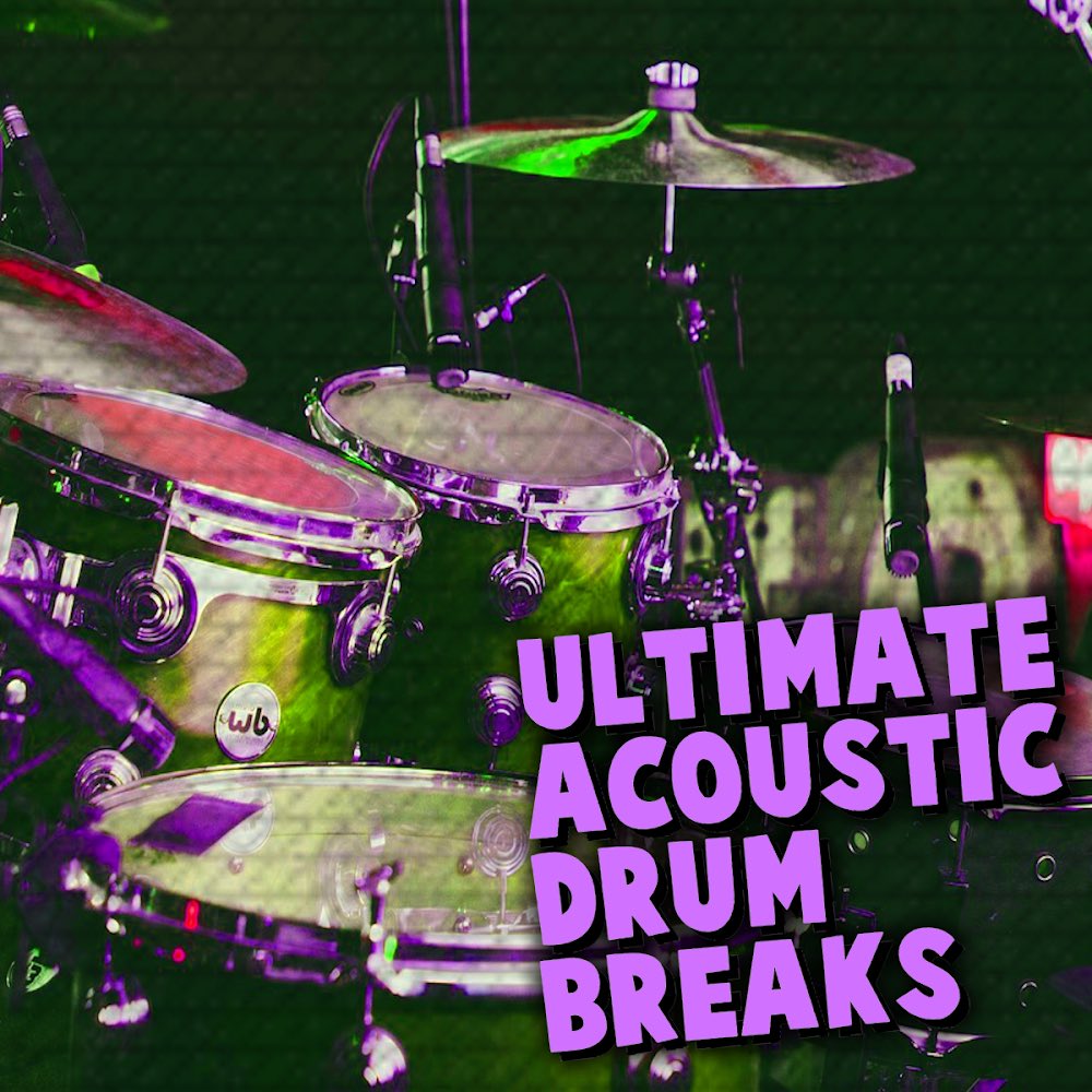 ULTIMATE ACOUSTIC DRUM BREAKS VOLUME 4 available for FREE DOWNLOAD on ELIZABETHRECORDS.net/kits
