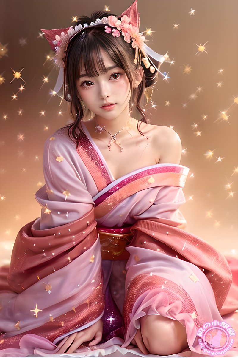 naginokobeya's tweet image. 皆様、おはようございます
キラキラ✨華の金曜日
今日乗り切れば三連休の方多いのかな❤️
１日頑張っていきましょう🤗💕
#和装女子 #AIart